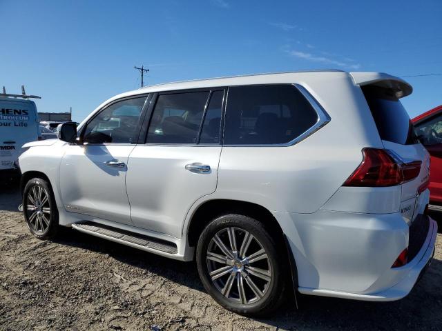 LEXUS LX 570 2016 white  gas JTJHY7AXXG4216597 photo #3