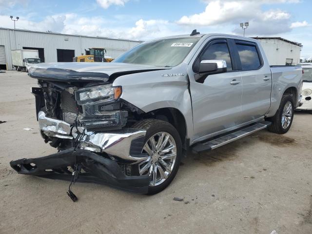 CHEVROLET SILVERADO 2020 silver  gas 3GCPYDEKXLG117111 photo #1