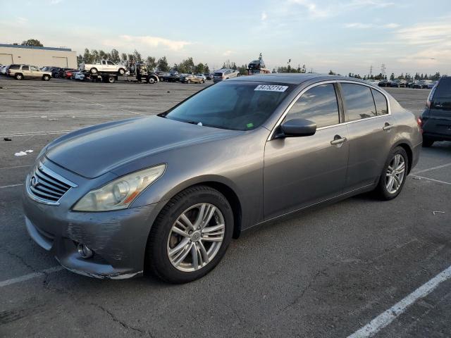 INFINITI G37 BASE 2011 gray  gas JN1CV6AP8BM500838 photo #1