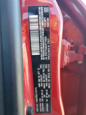 2018 FIAT 500X POP ZFBCFXAB4JP710924
