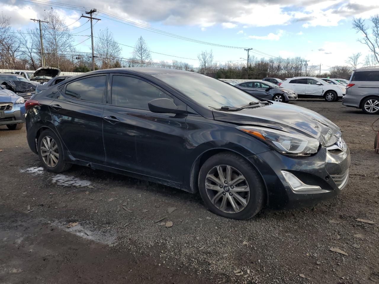 Lot #3028270851 2014 HYUNDAI ELANTRA SE