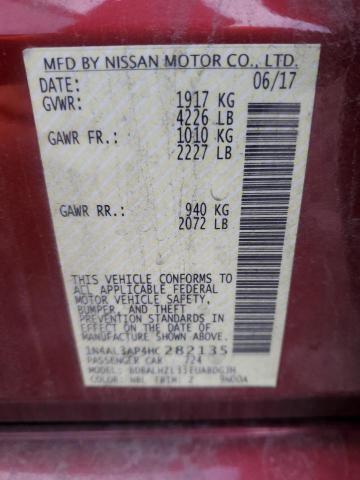 2017 NISSAN ALTIMA 2.5 - 1N4AL3AP4HC282135