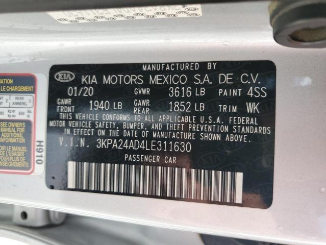 2020 KIA RIO LX - 3KPA24AD4LE311630