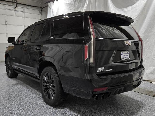 CADILLAC ESCALADE V 2023 black  gas 1GYS4HK97PR406638 photo #4