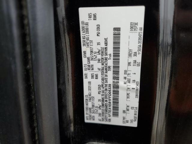 2015 FORD F150 SUPER - 1FTEX1E81FFD05339