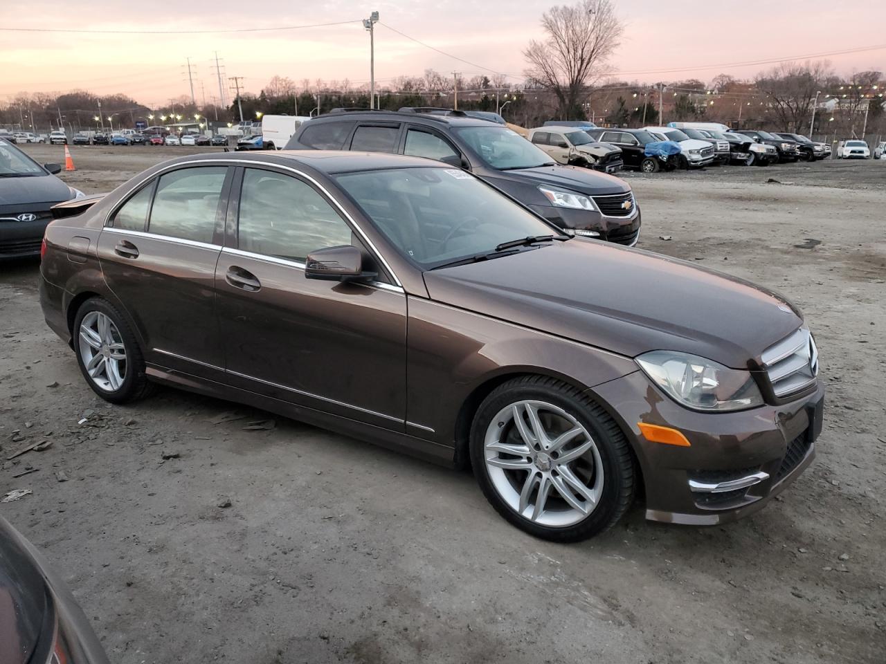 Lot #3034643425 2013 MERCEDES-BENZ C 300 4MAT