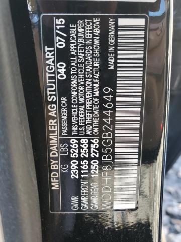 2016 MERCEDES-BENZ E 350 4MAT - WDDHF8JB5GB244649