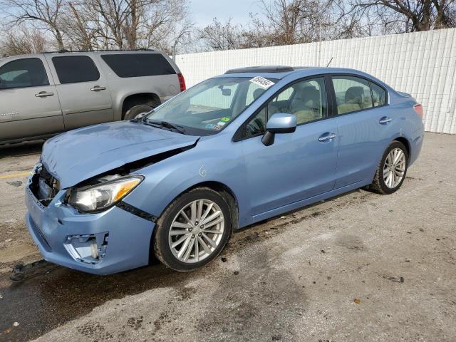 SUBARU IMPREZA LI 2012 blue sedan 4d gas JF1GJAH64CH005840 photo #1