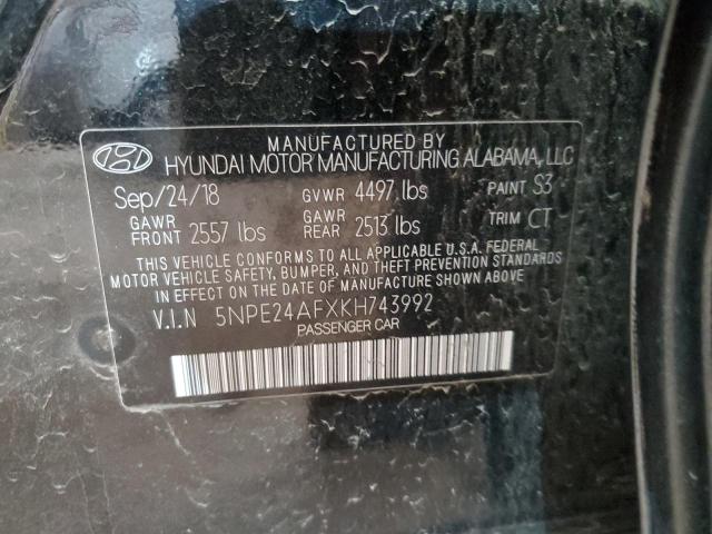 2019 HYUNDAI SONATA SE - 5NPE24AFXKH743992