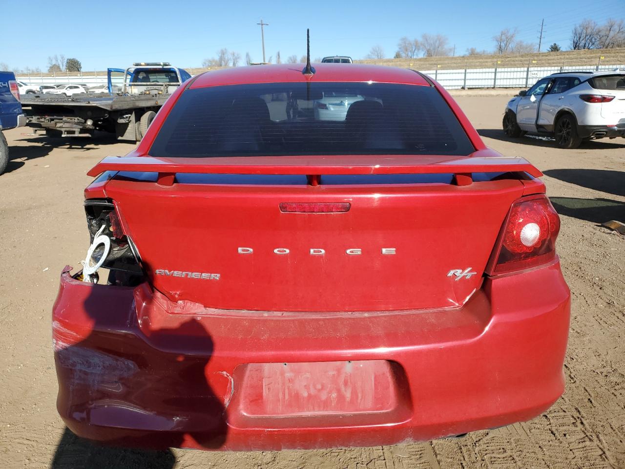 Lot #3024241807 2014 DODGE AVENGER R/