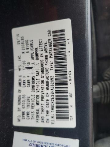 2017 HONDA ACCORD LX - 1HGCR2E38HA062092