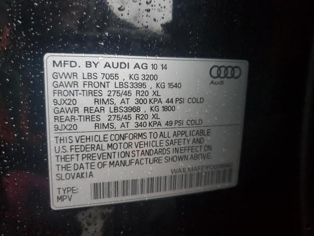 VIN WA1LMAFE1FD008940 2015 AUDI Q7 no.13