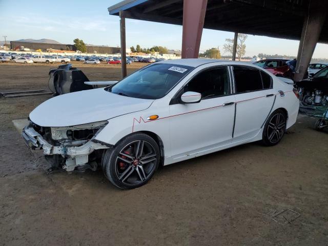 HONDA ACCORD SPO 2016 white  gas 1HGCR2F54GA123534 photo #1