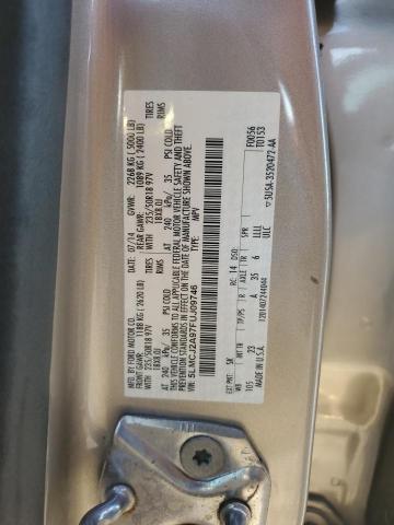 2015 LINCOLN MKC 5LMCJ2A97FUJ09746