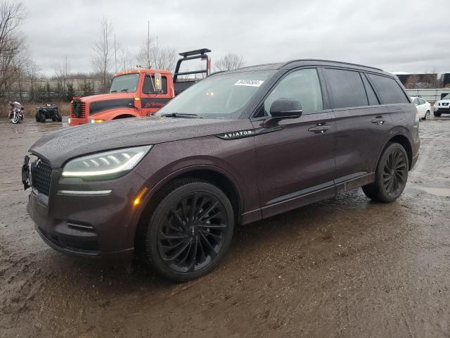 LINCOLN AVIATOR RE 2023 maroon  gas 5LM5J7XC6PGL09140 photo #1