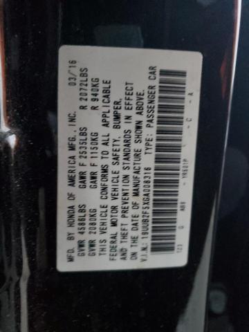 2016 ACURA TLX TECH - 19UUB2F5XGA008316