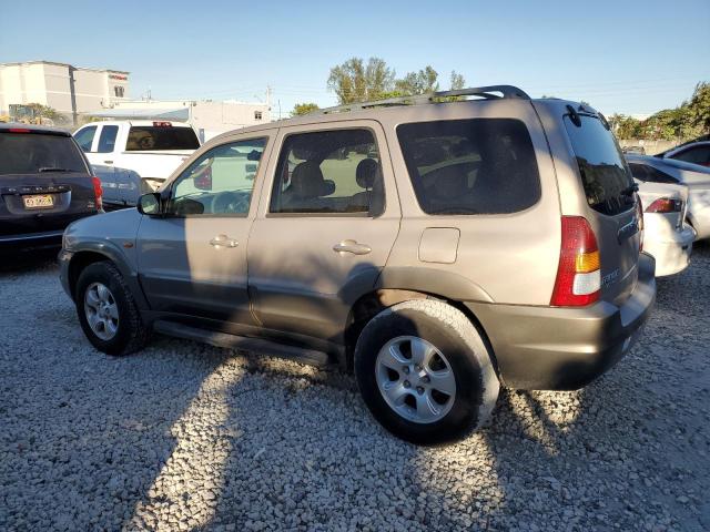 MAZDA TRIBUTE LX 2002 gold  gas 4F2YU091X2KM22268 photo #3