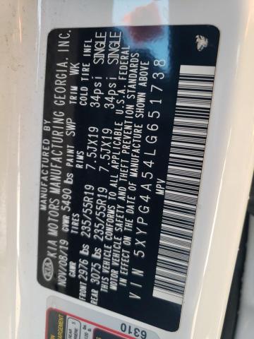 2020 KIA SORENTO S - 5XYPG4A54LG651738