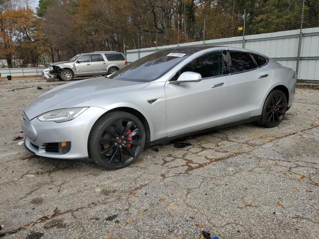 TESLA MODEL S 2013 silver hatchbac electric 5YJSA1CG1DFP16594 photo #1