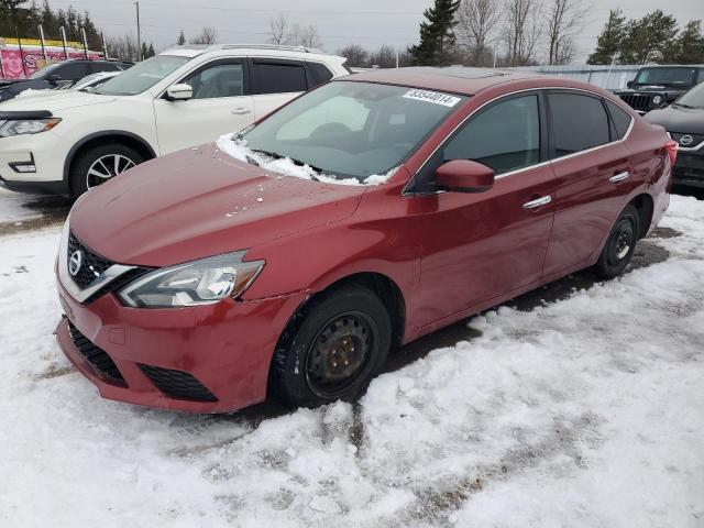Vin: 3n1ab7ap8gl663075, lot: 83544014, nissan sentra s 20161