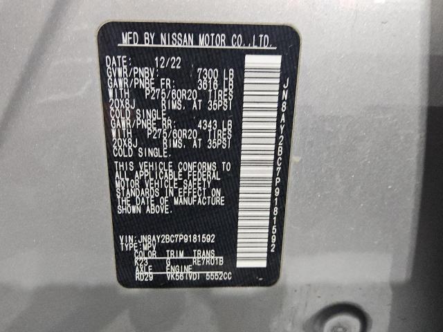 VIN JN8AY2BC7P9181592 2023 NISSAN ARMADA no.13