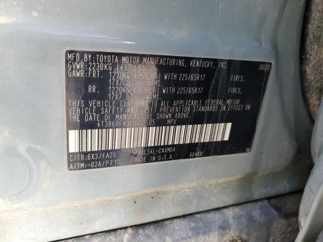 2020 TOYOTA RAV4 XLE - 4T3R6RFV9LU002505