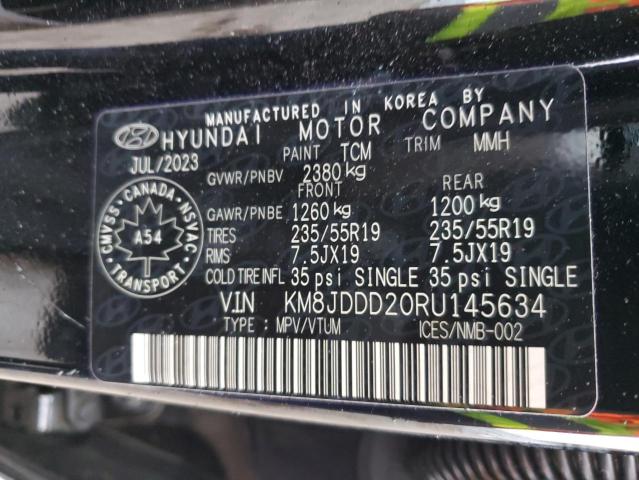 2024 HYUNDAI TUCSON ULT KM8JDDD20RU145634