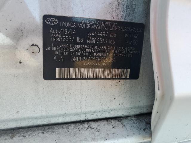 VIN 5NPE24AF5FH066324 2015 HYUNDAI SONATA no.12