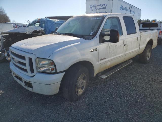 FORD F350 SRW S 2005 white  diesel 1FTWW30P45ED17278 photo #1