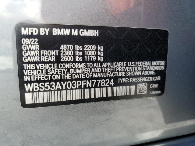 2023 BMW M3 WBS53AY03PFN77824