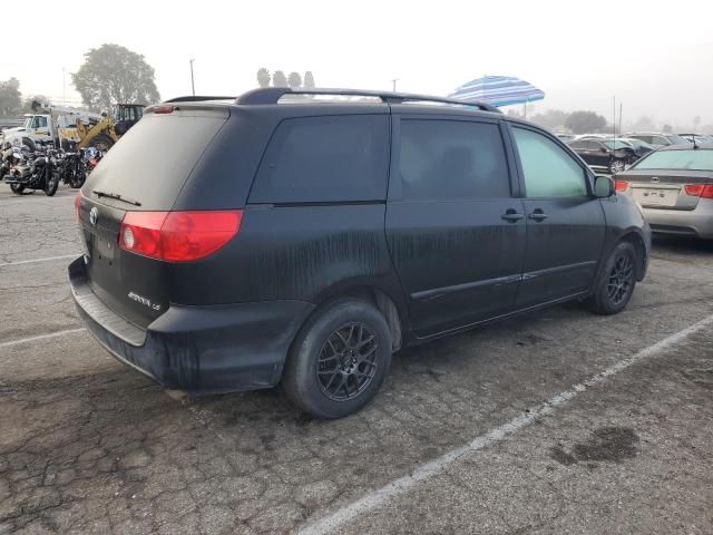 TOYOTA SIENNA CE 2008 black  gas 5TDZK23C08S178499 photo #4