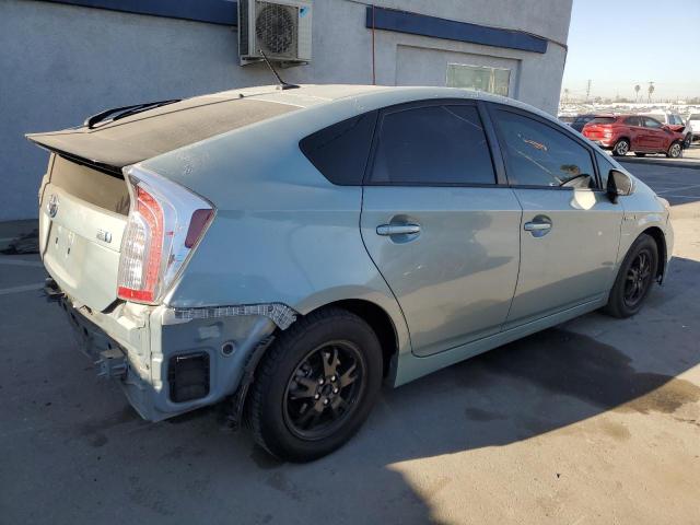 TOYOTA PRIUS 2014 turquoise  hybrid engine JTDKN3DU3E1834077 photo #4