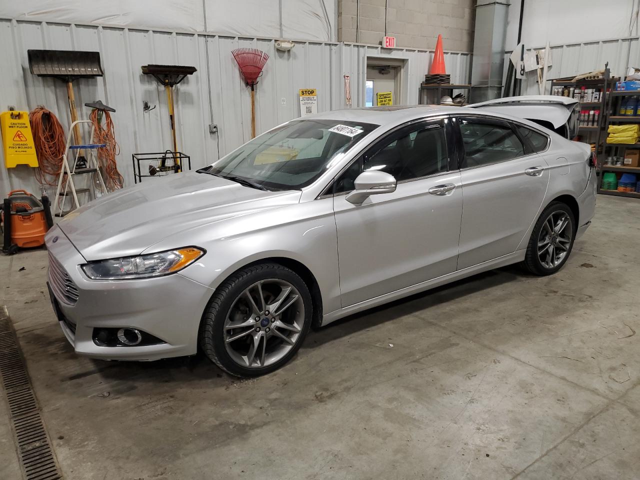 Lot #3056636353 2014 FORD FUSION TIT