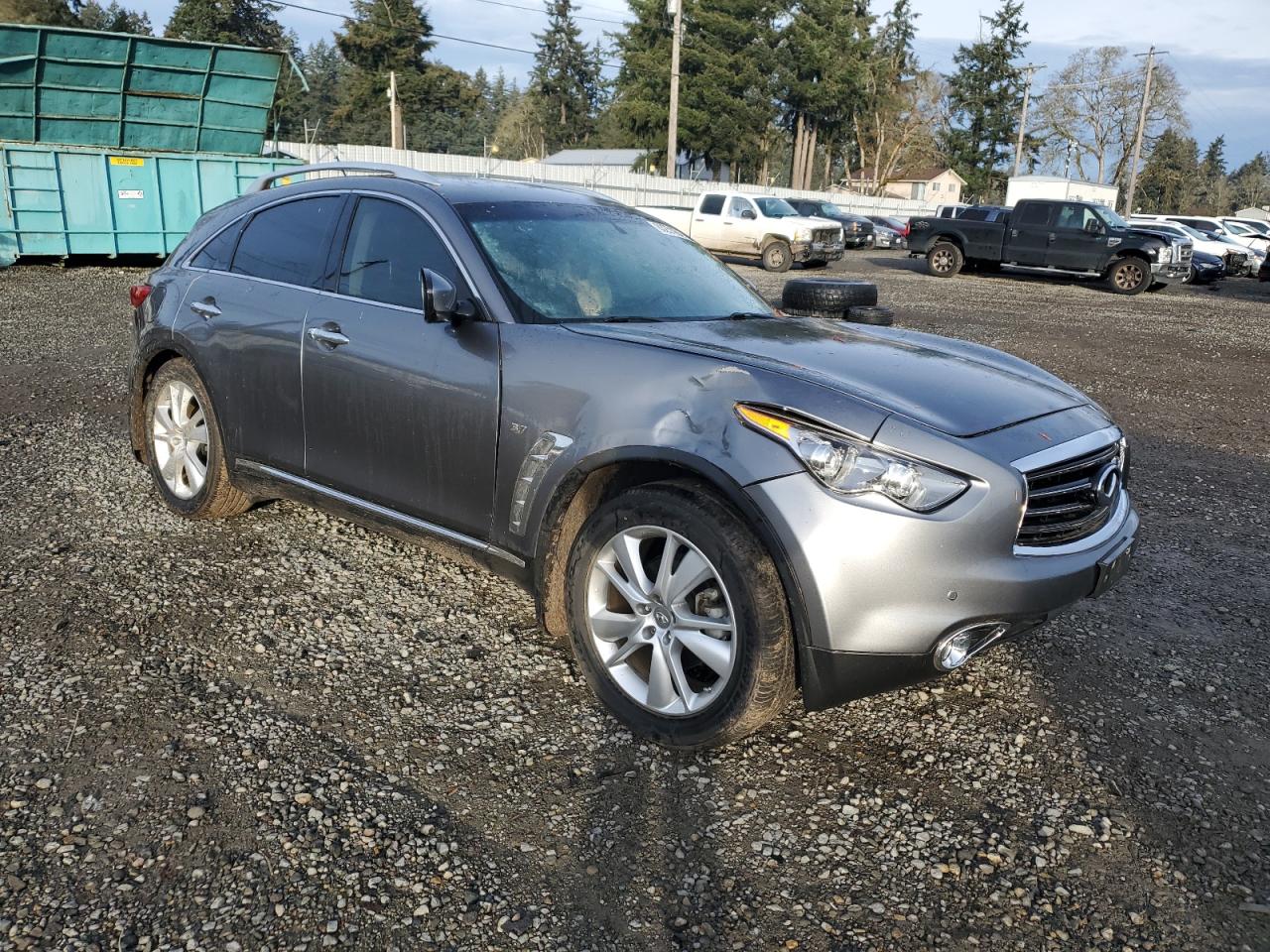 Lot #3027048786 2014 INFINITI QX70