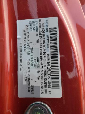 2022 MAZDA MX-5 MIATA - JM1NDAD72N0507870