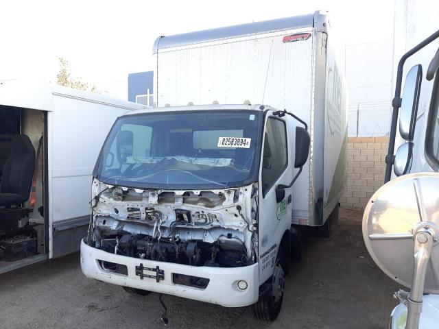 HINO 195 2016 white tilt cab electric and diesel hybrid JHHSPM2H3GK001847 photo #1