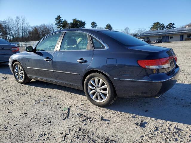 HYUNDAI AZERA SE 2007 blue  gas KMHFC46F27A215285 photo #3