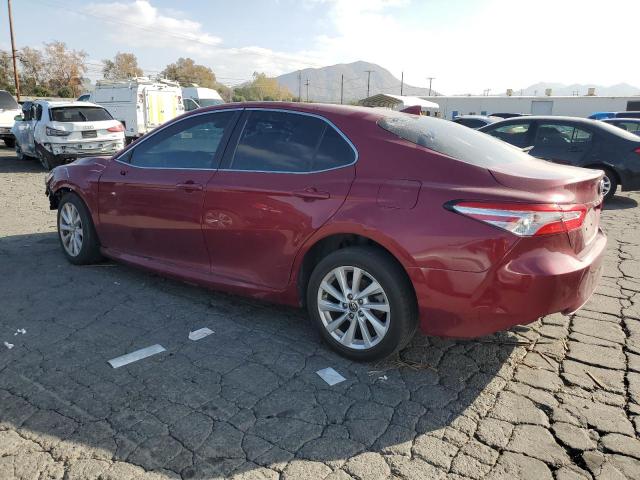 TOYOTA CAMRY L 2019 red  gas 4T1B11HK1KU772970 photo #3