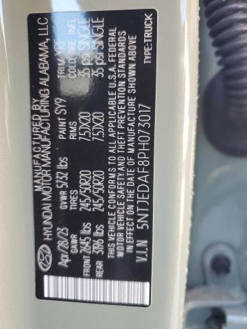 2023 HYUNDAI SANTA CRUZ - 5NTJEDAF8PH073017