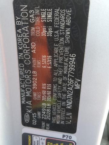 2015 KIA SOUL - KNDJN2A26F7799946