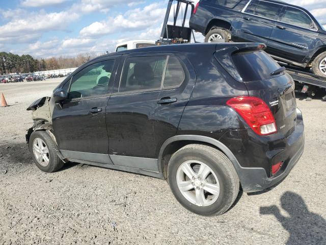 CHEVROLET TRAX LS 2020 black  gas KL7CJKSB7LB321155 photo #3