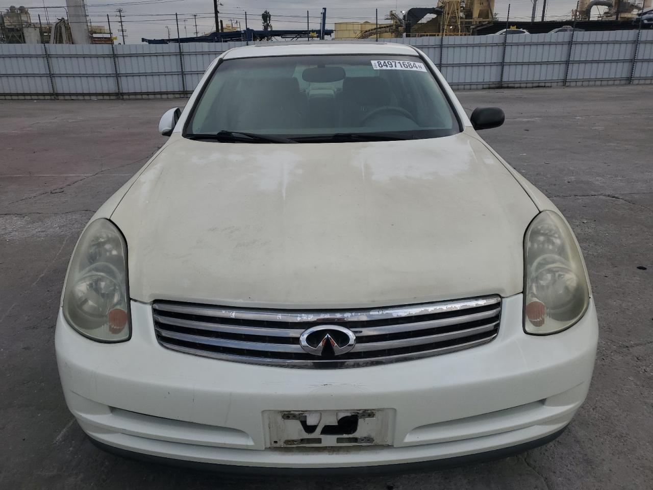 Lot #3024952407 2003 INFINITI G35