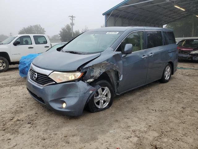 NISSAN QUEST S 2013 charcoal  gas JN8AE2KP4D9062289 photo #1