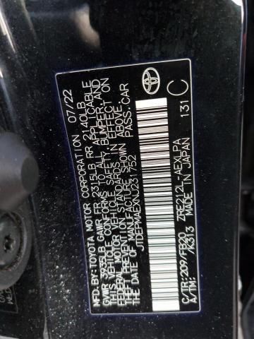 2022 TOYOTA COROLLA LE - JTDEPMAEXNJ231752