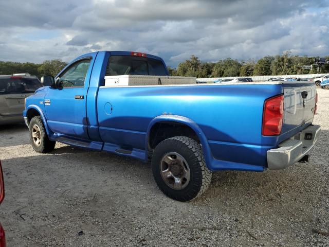 DODGE RAM 2500 S 2007 blue  gas 3D7KS26D57G769369 photo #3