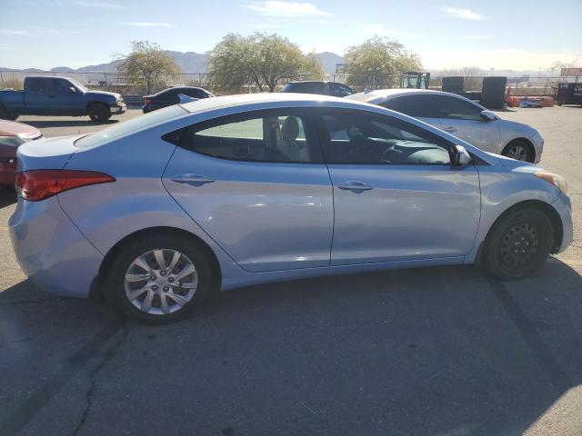 HYUNDAI ELANTRA GL 2013 blue  gas KMHDH4AEXDU485432 photo #4