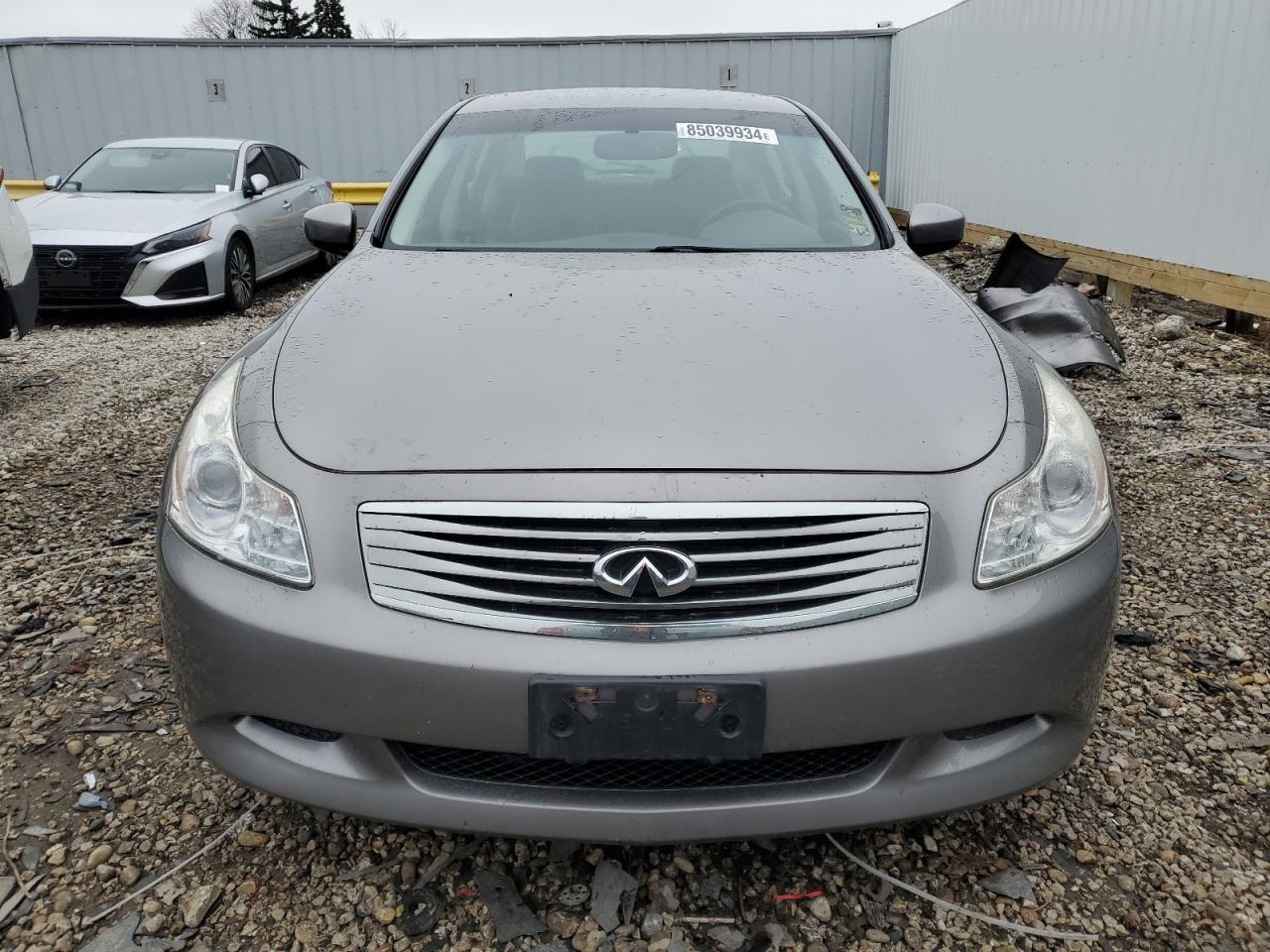 Lot #3026111168 2009 INFINITI G37