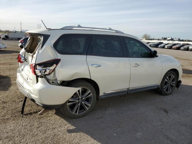 NISSAN PATHFINDER 2017 white  gas 5N1DR2MN0HC636951 photo #4