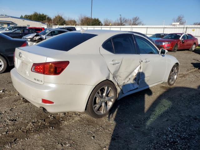 LEXUS IS 250 2009 white  gas JTHBK262592086574 photo #4