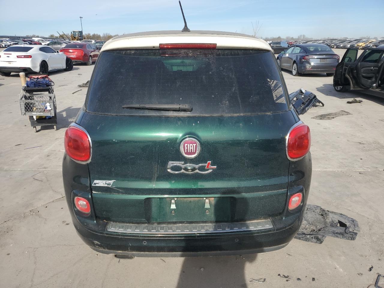 Lot #3024953432 2014 FIAT 500L LOUNG